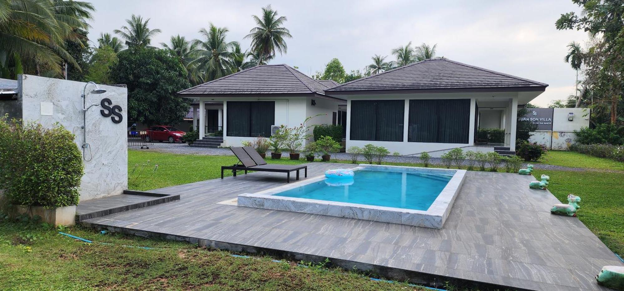 Suan Son Villa Koh Sa Nher สวนสนธิ์วิลล่า เกาะเสนอ Sha Surat Thani Zewnętrze zdjęcie